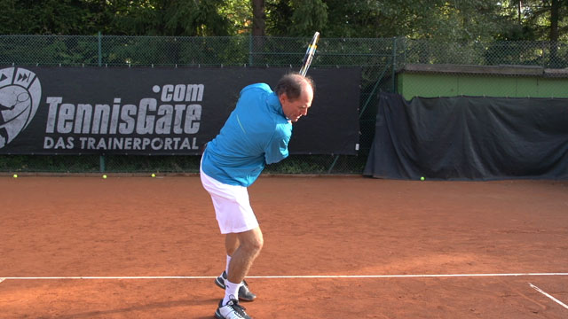 Two handed backhand mistake