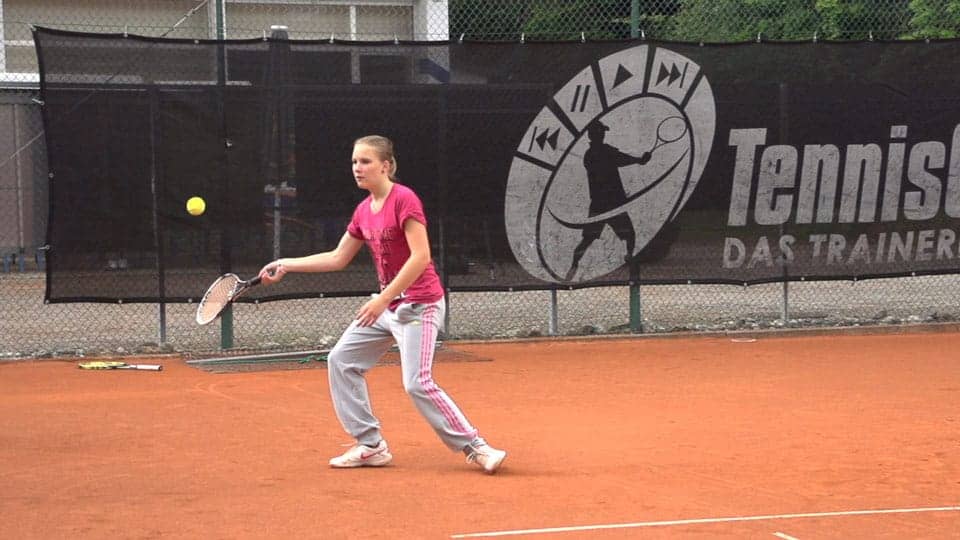 A Different Way to Force the Players to Practice the Return During the Warm up