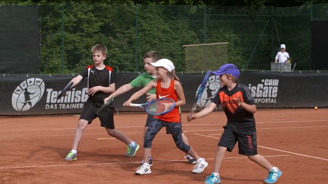 Backhand Volley Shadows