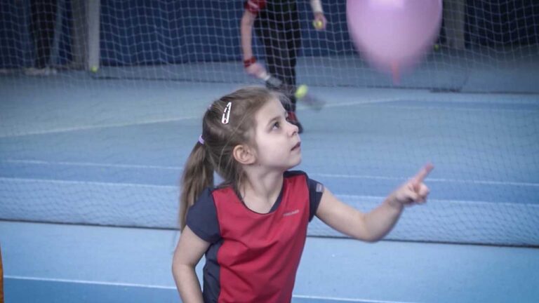 Balloon exercise with the whole body
