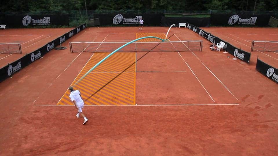 Crosscourt Backhand with Option to Change to Down the Line