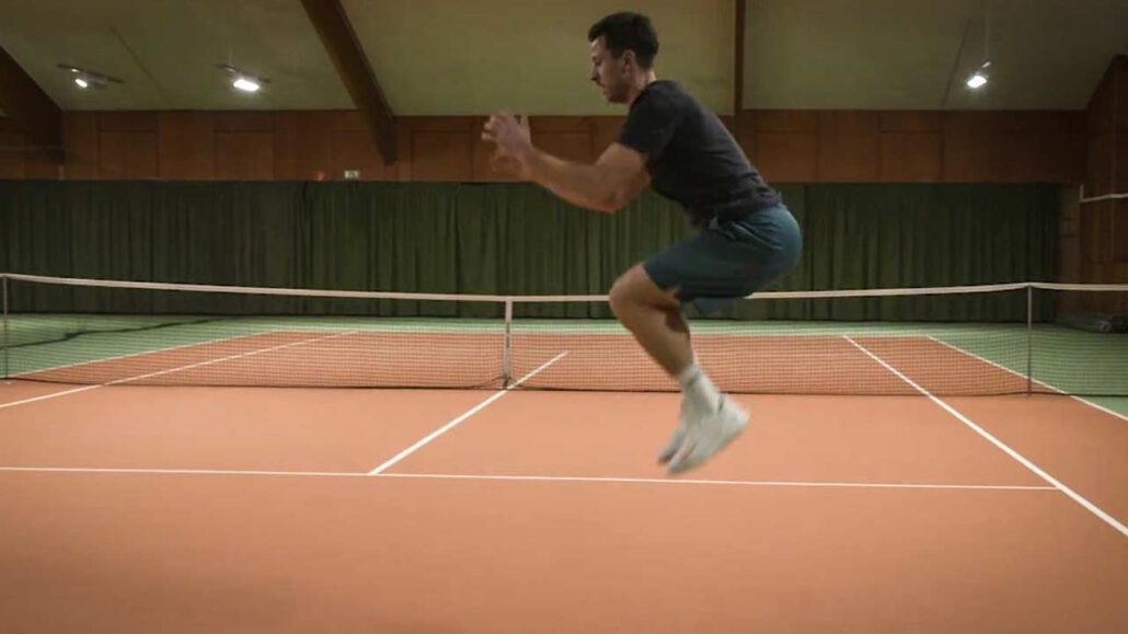 Crouching jumps
