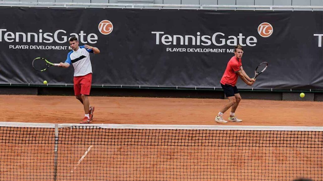 Doubles-circle from the Baseline
