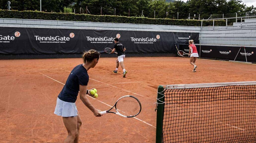 Doubles Rally after a Drop Shot