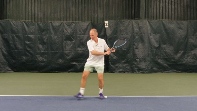 Examining the demonstration of a backhand slice from various perspectives