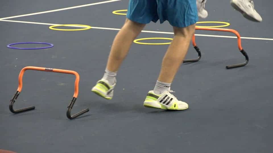 Group Warm up - Running and Jumping Stations