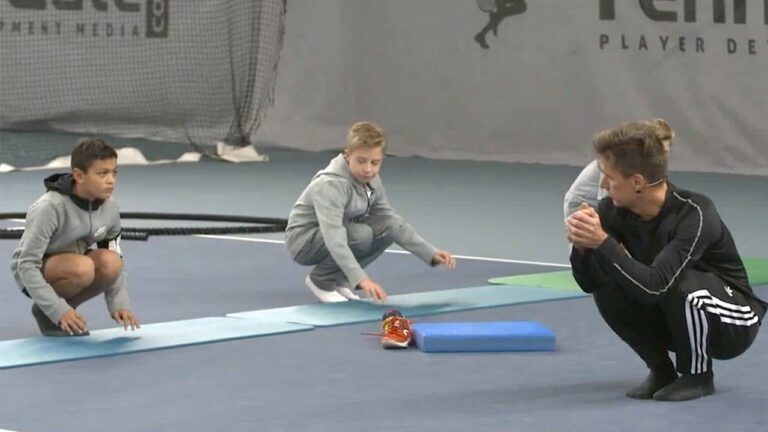 Heel sit and squat