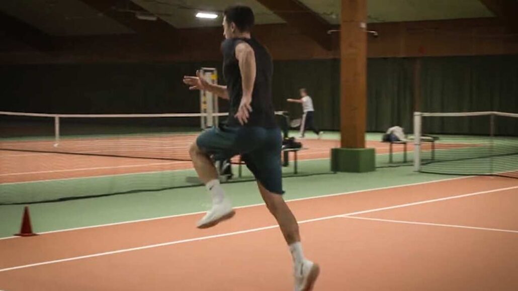 One leg jumps