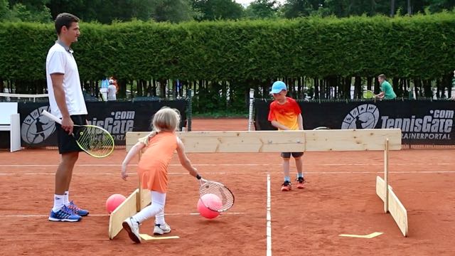 Players Rally in Tball Court (Big Ball)