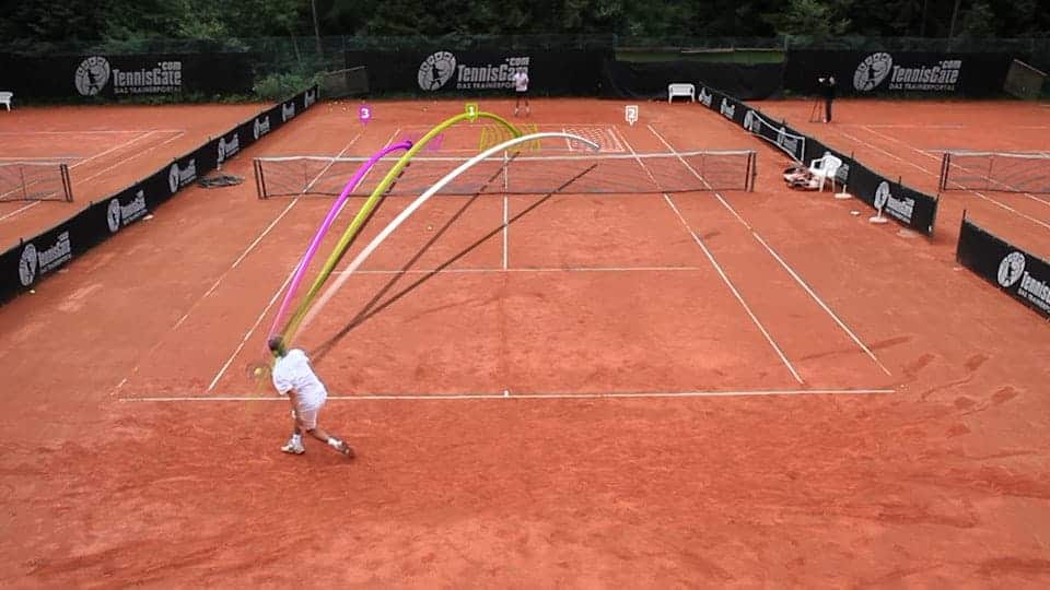 Playing Points - Topspin Backhand on the Run