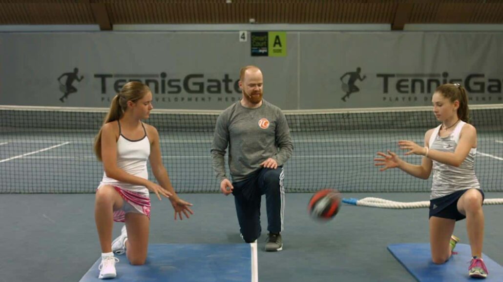 Rotational stability with the medicine ball