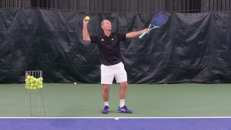 Serve Progression Part 3: "The drop and the swing forward"