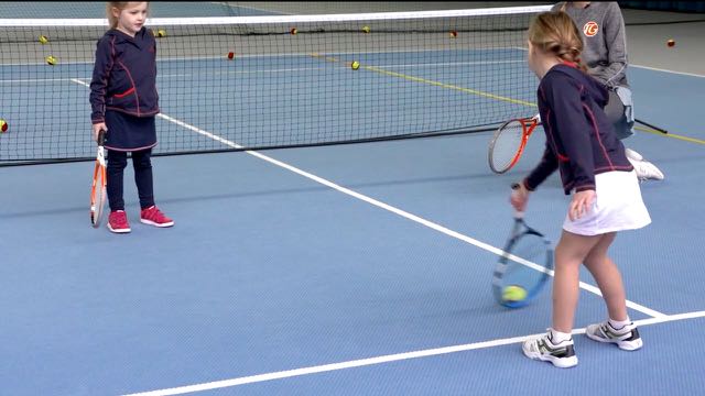 Stopping and Rolling with the Racquet (Forehand)