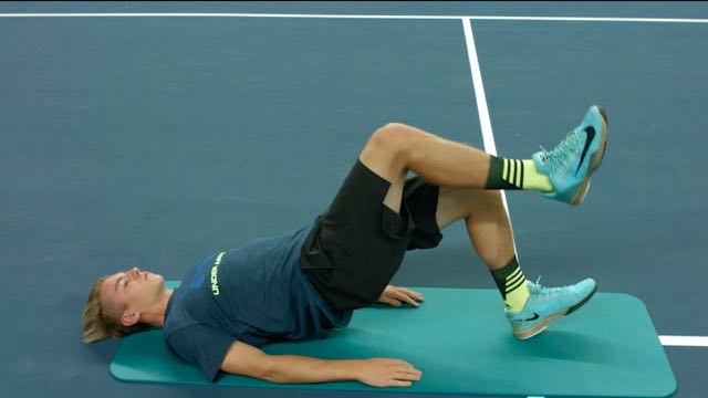 Strength – Alternating one Legged Bridges
