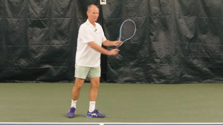 Technically Solid One-Handed Topspin Backhand: Grip, Stance, and Footwork