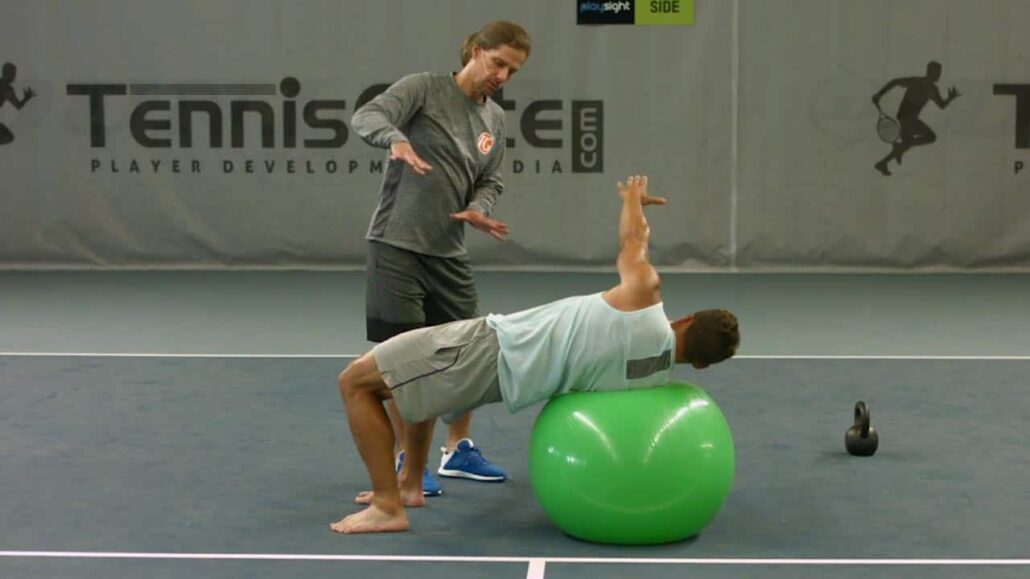 Upper Body Rotation onthe Swiss Ball