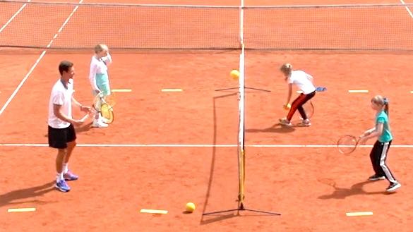 Volley to Volley with Foam Ball