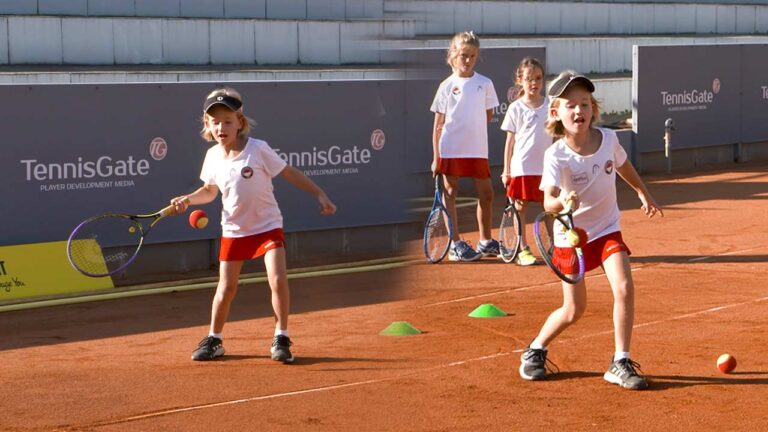 Forehands moving up and back