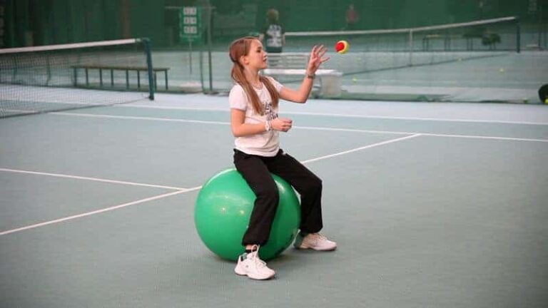 Improve Eye-Hand Coordination and Balance using a Swiss ball