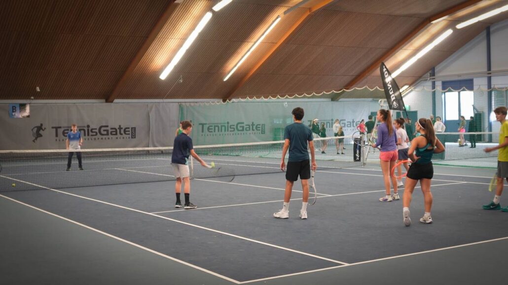 Mini tennis doubles