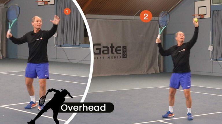 Get into the catching position