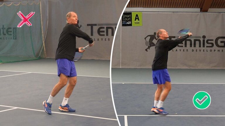 Handling high balls with the Backhand Volley