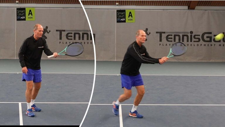 Using Two-Handed Backhand Volley Correctly