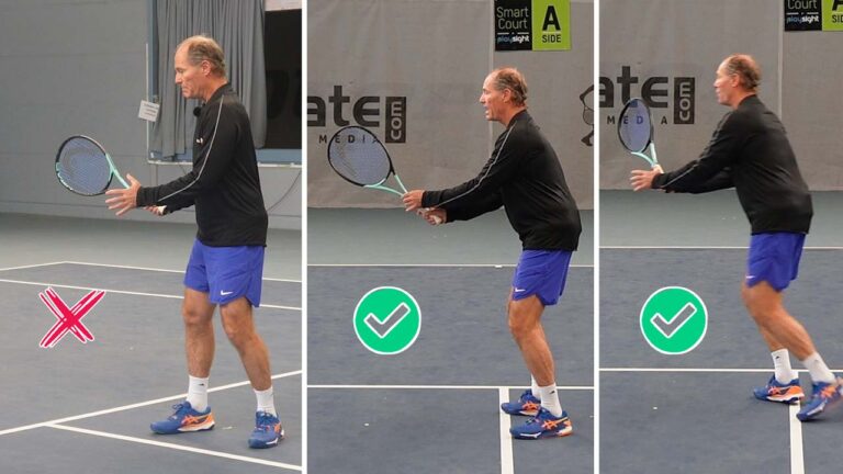 Shorten the backswing