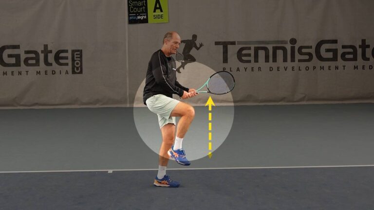 Lift Knee for better Balance