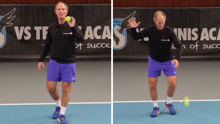 Wait for the ball and catch it