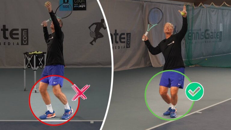 Back foot beside front in the pinpoint stance