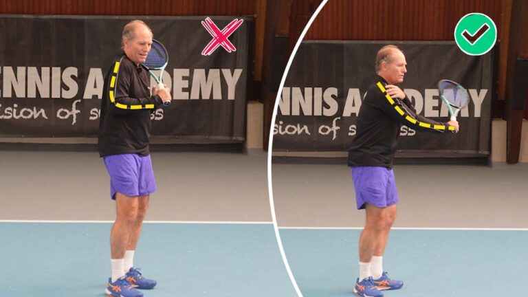 Teach-to-use-the-shoulder-not-the-elbow-to-hit-a-slice-backhand