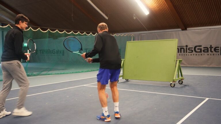 Wall Partner Drill - Slice and Topspin